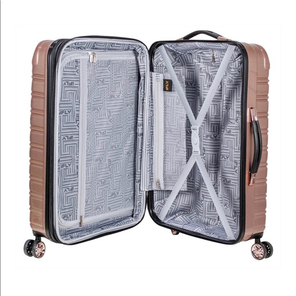 Bags Ifly Hard Luggage Set Rose Gold Poshmark